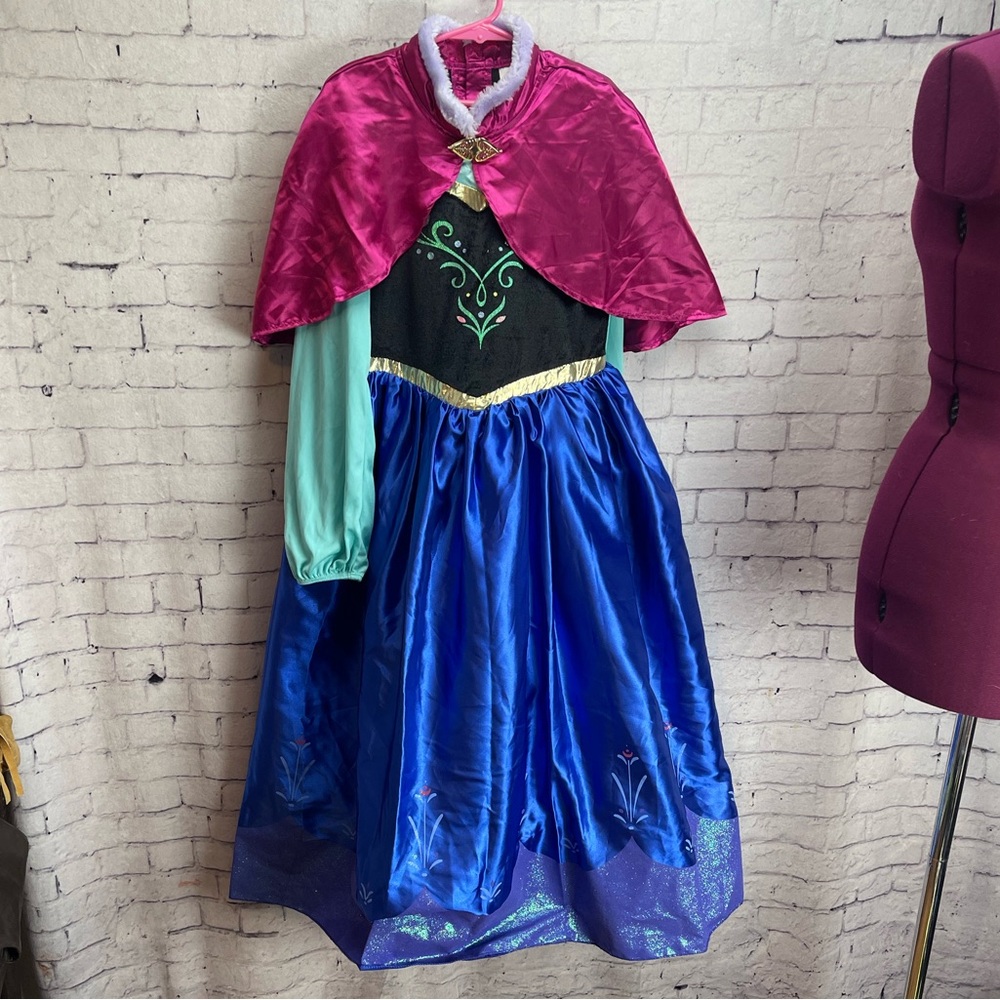 Disney Collection frozen Anna long sleeve costume dress size 9/10